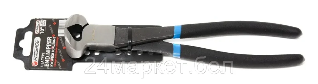 FORSAGE Кусачки торцевые усиленные 10"-250мм, на пластиковом держателе Forsage F-6976A250