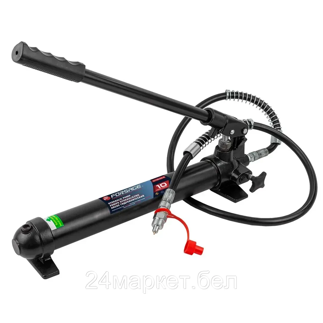 FORSAGE Насос гидравлический 10т (объем масла - 0.5л, давление - 630 bar ) Forsage F-0100-2A-2