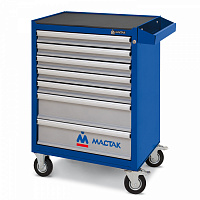 МАСТАК 521-07581MB МАСТАК Тележка инструментальная серии «ОПТИМА», 7 полок, синяя