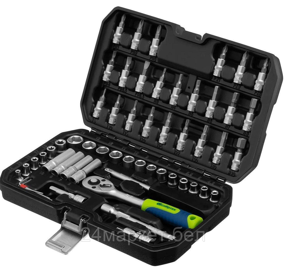 Универсальный набор инструментов СибрТех 13399 (56 предметов)