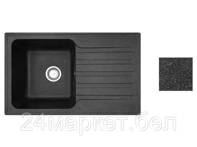 Мойка кухонная из искусственного камня ART черный 770х475 mm, AV Engineering