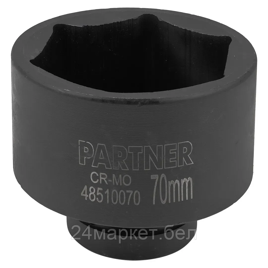 Головка ударная глубокая, 70мм (6гр) 1" PA-48510070