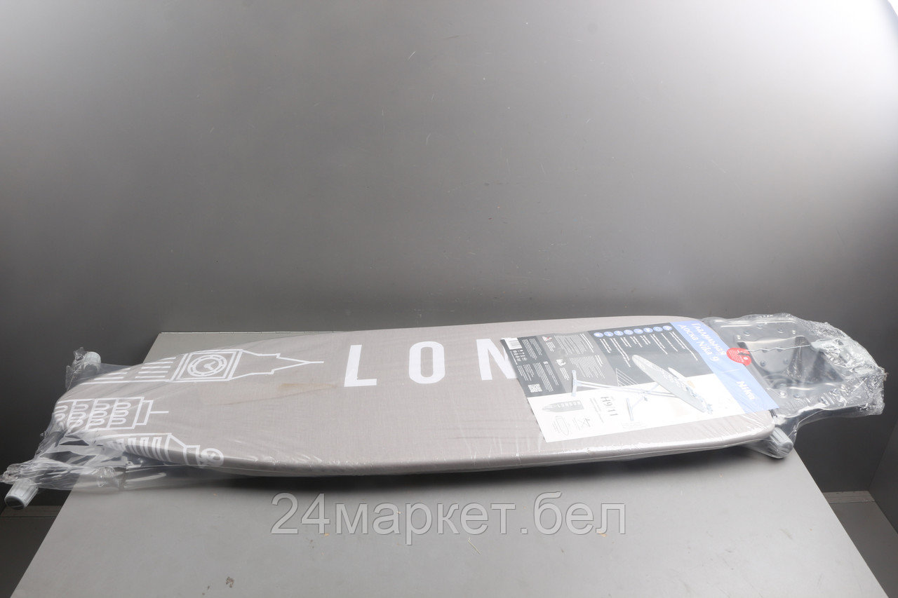 Доска гладильная НИКА 9 (металл 1220 х 400), подрукавн,подс.п/утюг, полка д/белья, удлин+держ, NIK