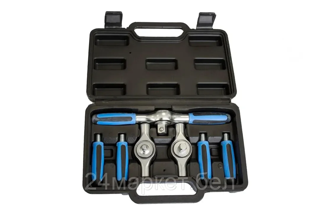 FORSAGE Набор трещоток реверсивных Т-образных, (1/4",3/8",1/2"),в кейсе Forsage F-802S