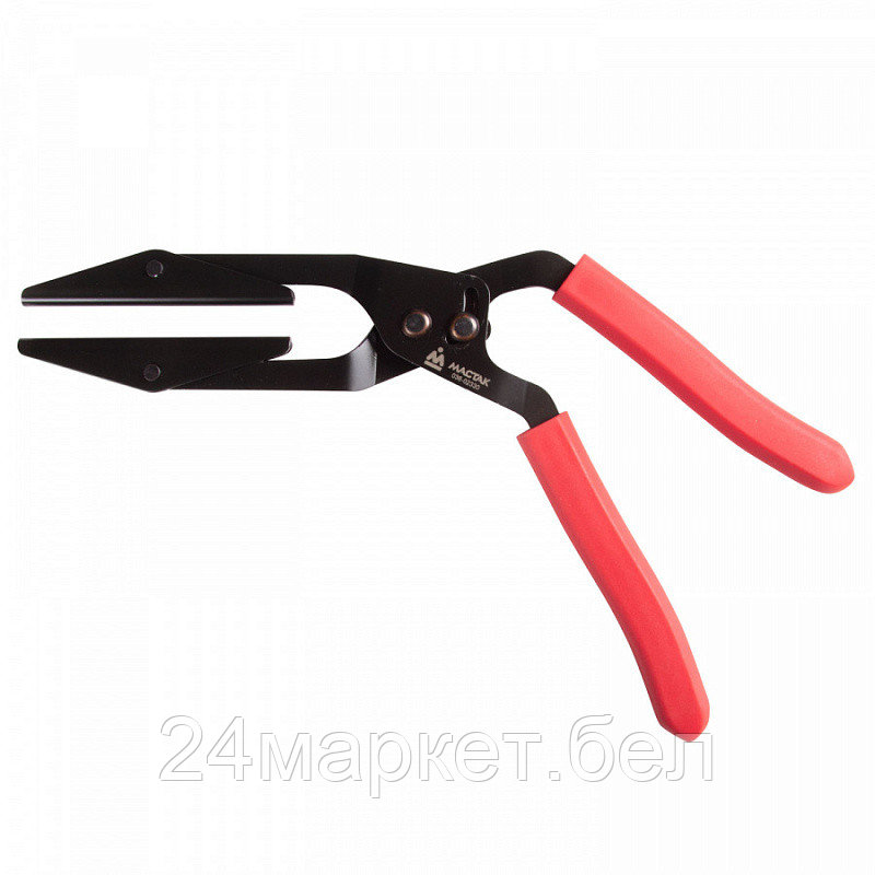 МАСТАК 036-02330 МАСТАК Зажим с фиксатором для шлангов 330 мм, изогнутые