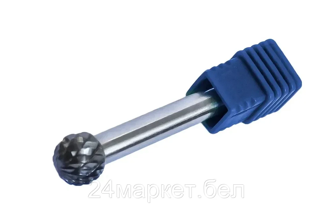 Шарошка сферическая по металлу(Ø 12мм,Ø хвостовика 6мм),в пластиковом футляре Forsage F-617D1210