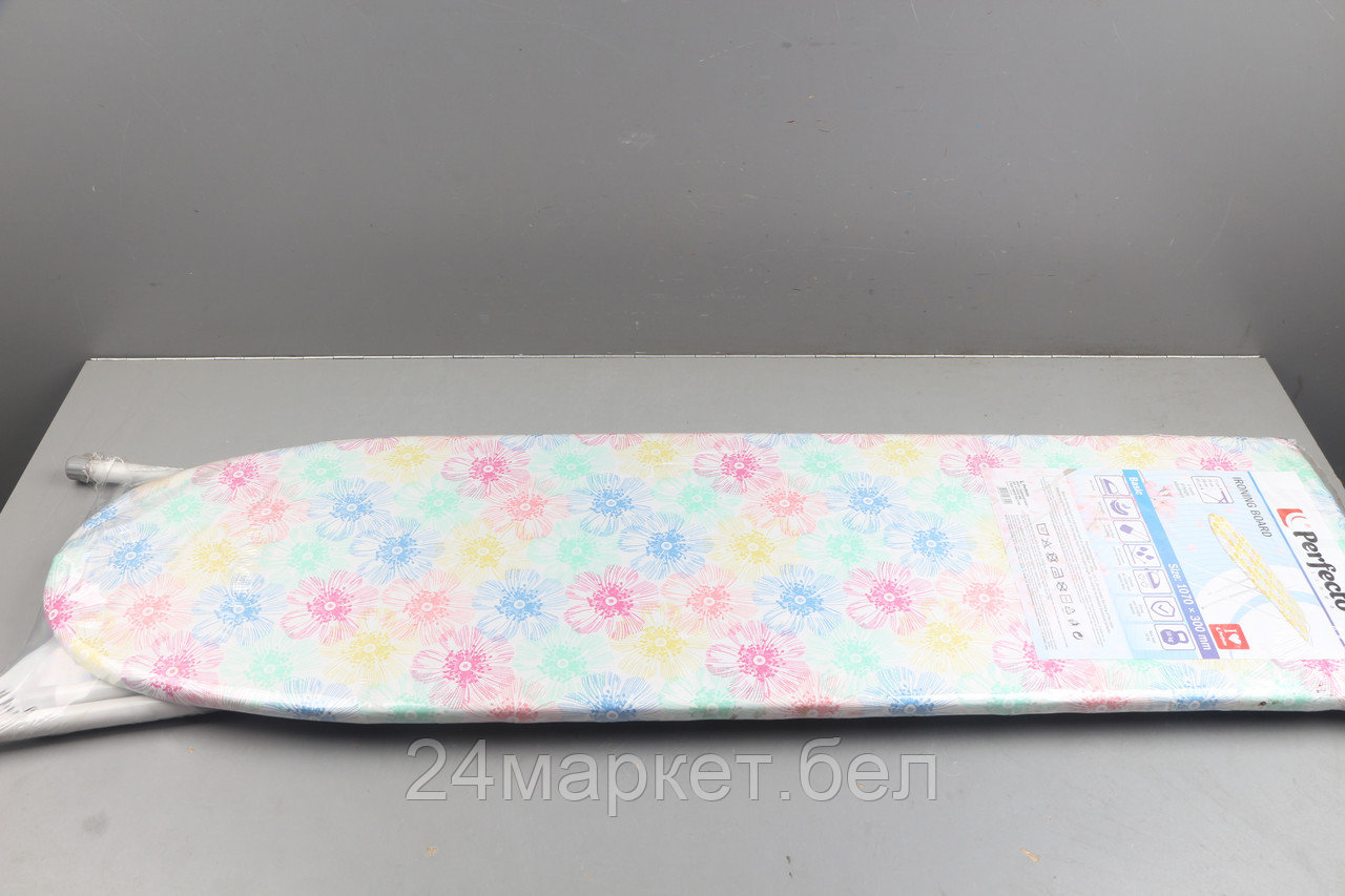 Доска гладильная Basic 4 (ДСП 1070х300 мм), с подставкой под утюг, PERFECTO LINEA уцененный (06509