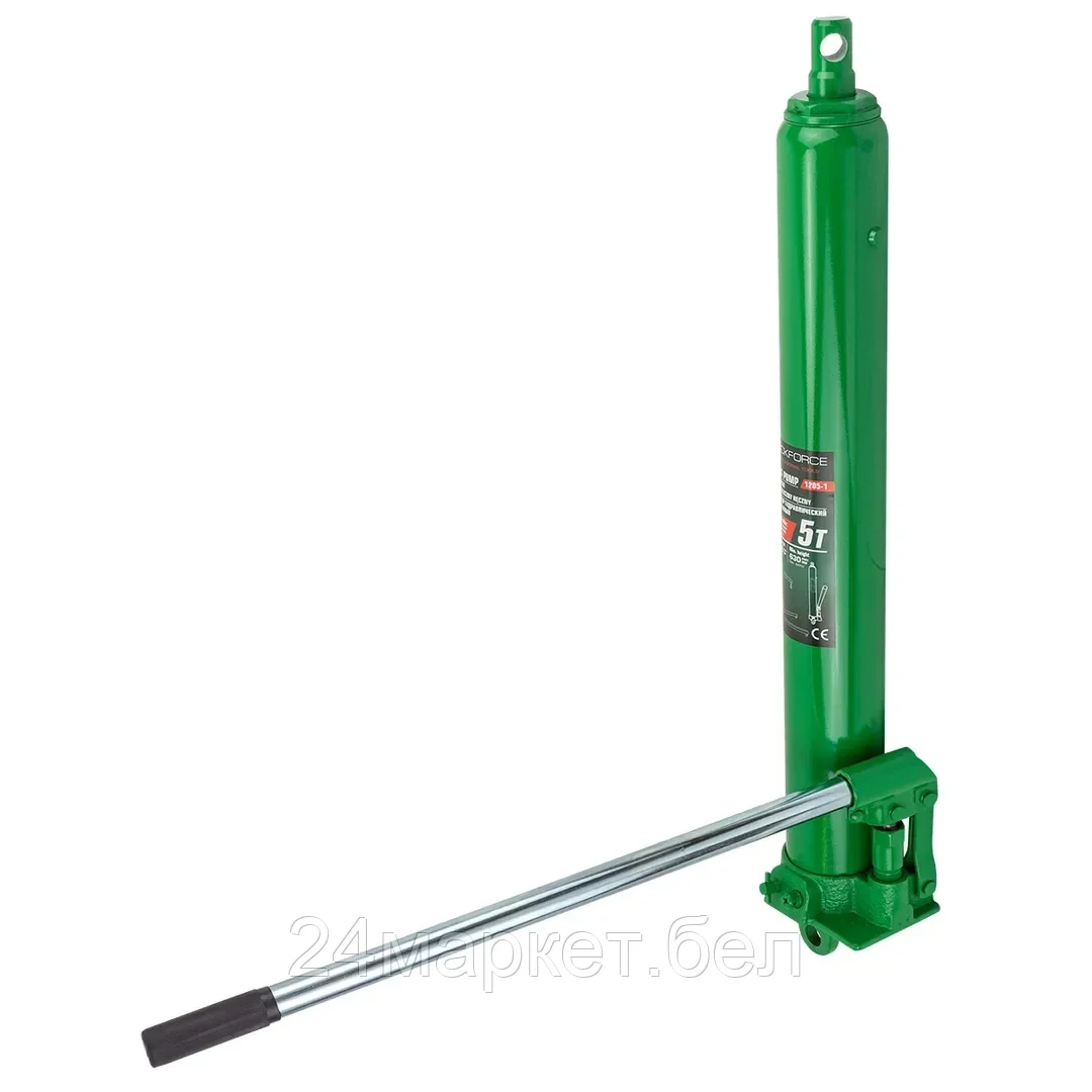Цилиндр гидравлический удлиненный, 5т (общая длина - 660мм, ход штока - 500мм) Rock FORCE RF-1205-1