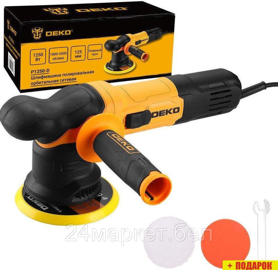 Эксцентриковая шлифмашина Deko P1250-D 083-1046