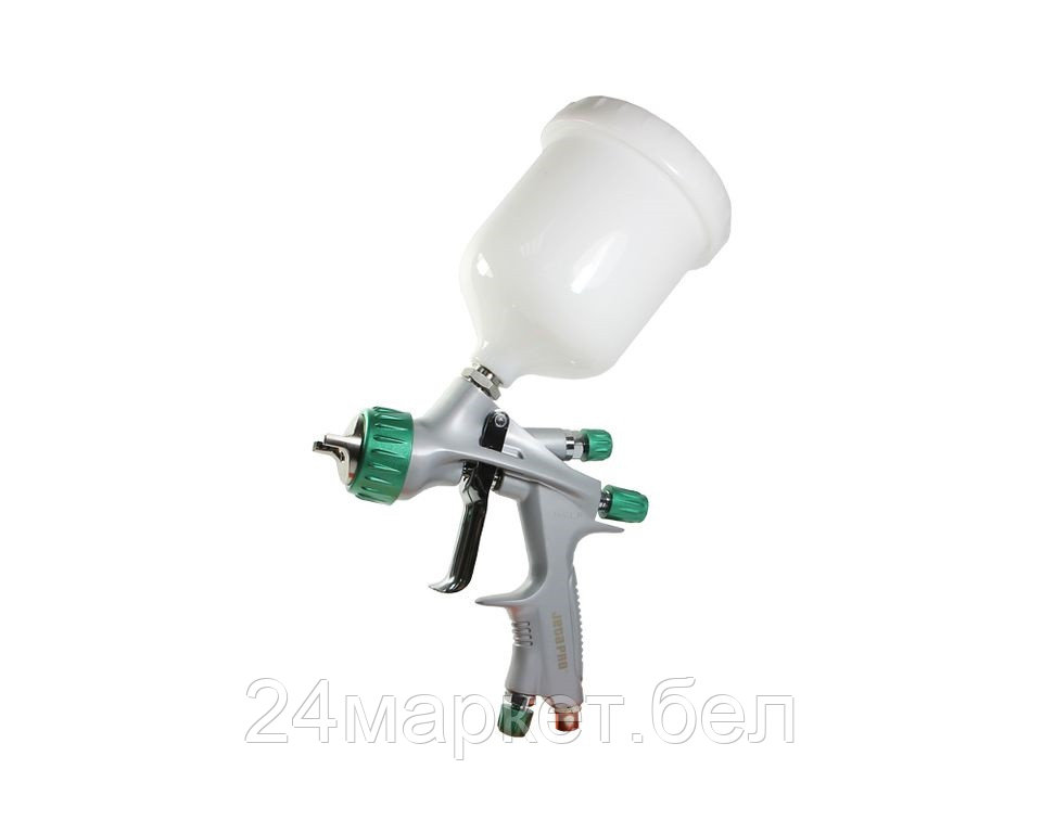 JETA PRO JP400/13 HVLP JP400 HVLP Краскопульт, верхний пластиковый бачок 0,6л. сопло 1,3мм