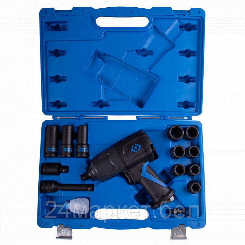 KING TONY 44803AMP KING TONY Набор пневмоинструмента 1/2" с принадлежностями, 41 предмет