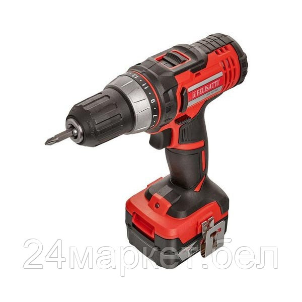 Дрель-шуруповерт Felisatti ДА-10/14.4Л3(М) 3830.5.1.10 (с 2-мя АКБ, кейс)
