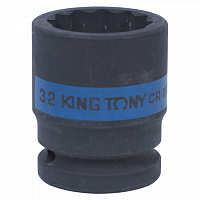 KING TONY 653032M KING TONY Головка торцевая ударная двенадцатигранная 3/4", 32 мм